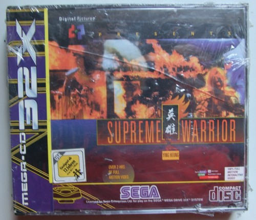 Supreme warrior sega mega - warrior,