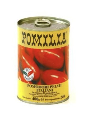 Pomilia pelati pomodori 400 - pomilia,