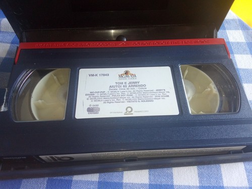 Vhs videomatto tom jerry - vhs, &