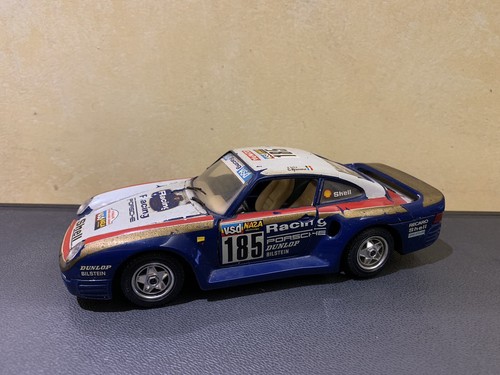 Burago porsche 959 - rally, 1/24