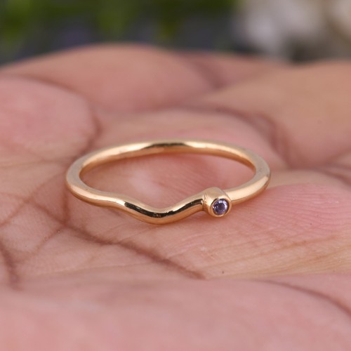 Anello fascia onda pietra