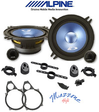  KIT 4 CASSE ALPINE SXE-13CS PER BMW 3 E36 DAL 1990 >00 SUPPORTI AUTO POSTERIORI