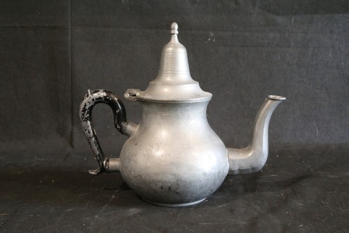 Teiera antica peltro tuareg - teiera,