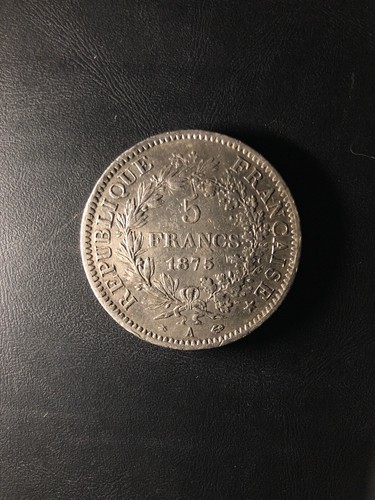 Francia 1875 franchi argento - francia,