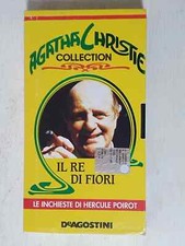 VHS USED AGATHA CHRISTIE COLLECTION : POIROT E IL RE DI FIORI