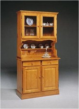CREDENZA CRISTALLIERA RUSTICA