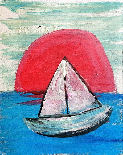 Barca vela originale - a,