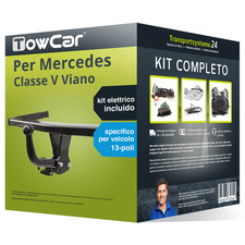 Pacco Gancio traino fisso per