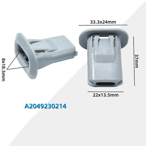 Clip cuscino sedile - 2x,