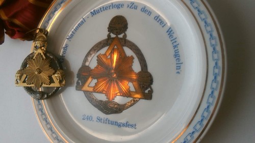 Bijou massonico piatto - e,
