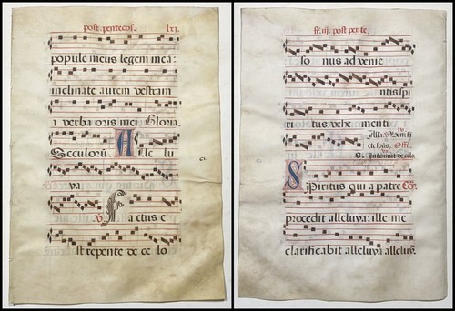 Antifonario pergamena - antifonario,