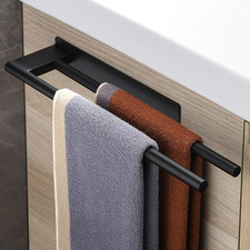 Porta Asciugamani Bagno Adesivo Acciaio Inox Appendi Asciugamani Senza Foratura 