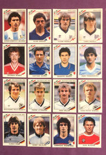 Panini Mexico'86 - lotto 16 figurine TOP Players