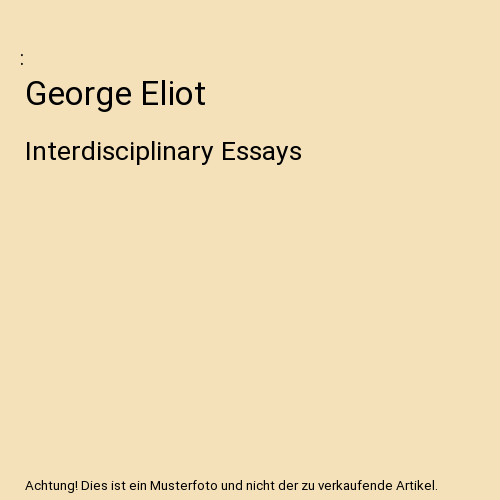 George eliot - george,