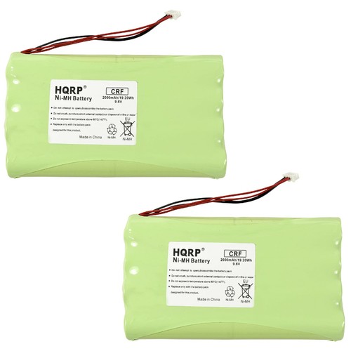 Pack hqrp battery for yaesu - 2-pack,