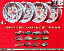 4 Cerchi Fiat Cromodora 2 CD66