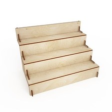 Espositore scaletta legno - scaletta,