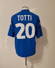 Maglia Originale Italia Kappa Blu Euro 2000  Trikot Shirt Totti Roma