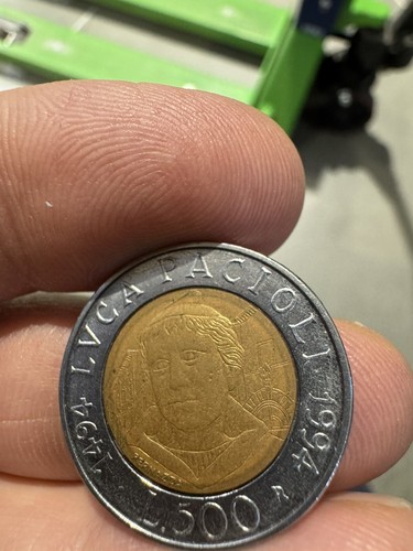 500 lire luca - , pacioli
