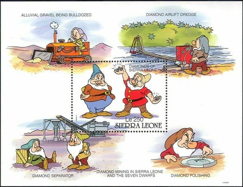 Sierra leone 1990 - disney, nani