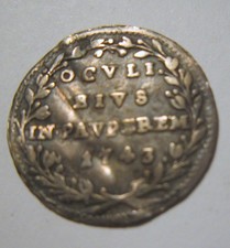 moneta antica quatrino Bologna