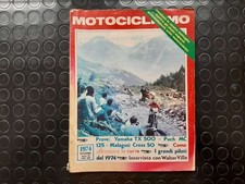 MOTOCICLISMO 10 OTTOBRE 1974 YAMAHA TX 500 PUCH MC 125 MALAGUTI CROSS 50