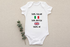 Body neonato 50% italiano 50%