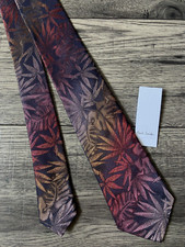 Paul Smith Foglie Stampa Seta