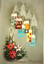 Buon natale cartolina vintage - buon,