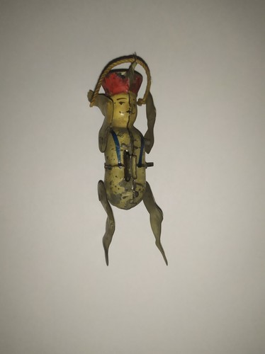 Jouet ancien tole peint - jouet,