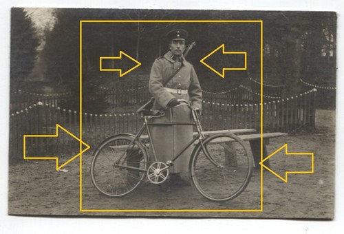 Ww1 foto soldato tedesco - soldato,