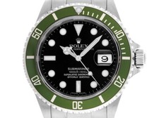 Rolex Submariner Kermit ref.16610LV 2006 full set originale non lucidato
