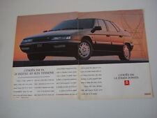 advertising Pubblicità 1991 CITROEN XM V6