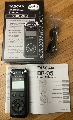 Tascam versione 2 - dr-05,