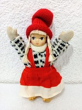 Vintage Santa Gnome Girl