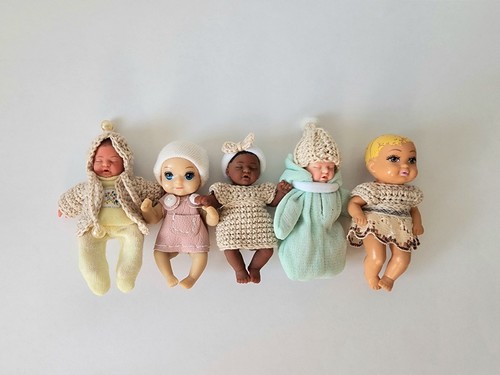 Mini baby doll clothes - baby,