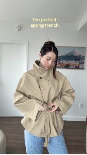 Zara nuovo trench - zara,