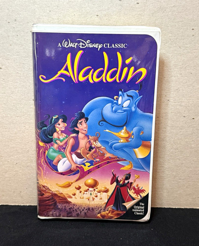 Walt disney home video aladdin - walt,