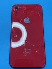 SCOCCA BACK COVER ORIGINALE COMPLETA IPHONE XR CON VETRO ROTTO TELAIO FRAME