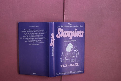 437879 heinz sandauer skorpion - sandauer,