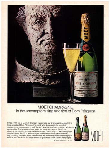 Annuncio stampa 1969 - annuncio, moet