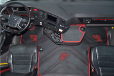 Camion Tappetini Nero/Rosso Adatto A per Scania S -drehbarer Sedile Passeggero