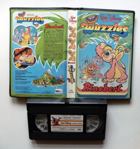 Vhs wuzzles rinobert - vhs,