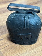 antica campana di mucca con