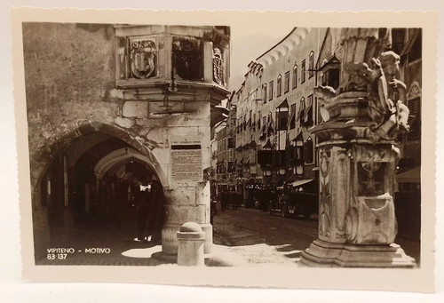 Cartolina vipiteno scorcio - -,