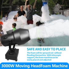 Macchina schiuma testa mobile