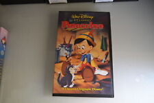 Walt Disney I classici Pinocchio Videocassetta NO DVD