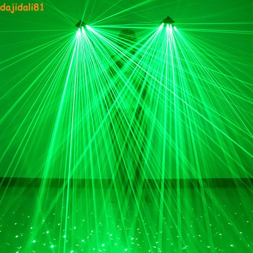 Guanti laser verdi - , dj