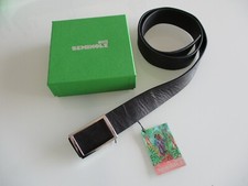 belt men casual genuine black