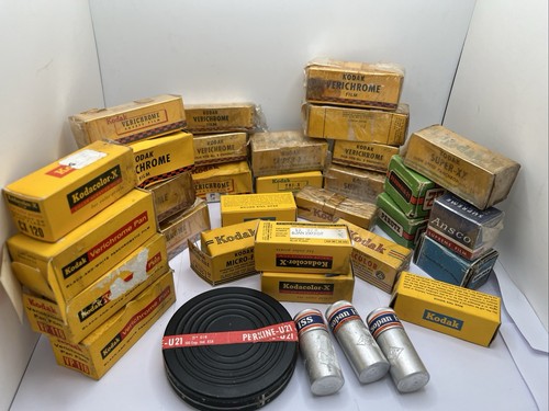 Vintage kodak film lot - vintage,